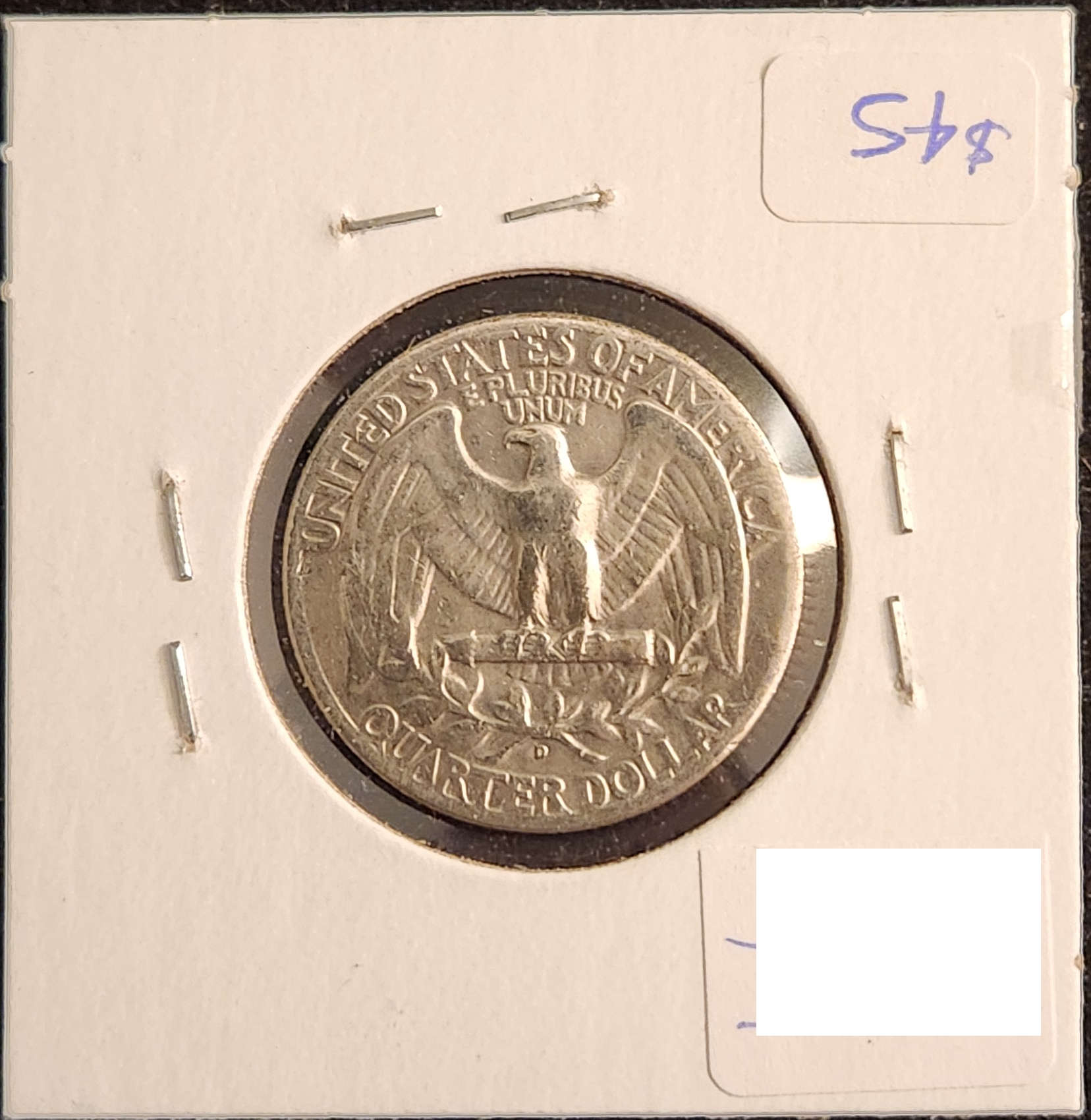 1940D Washington - Silver Quarter