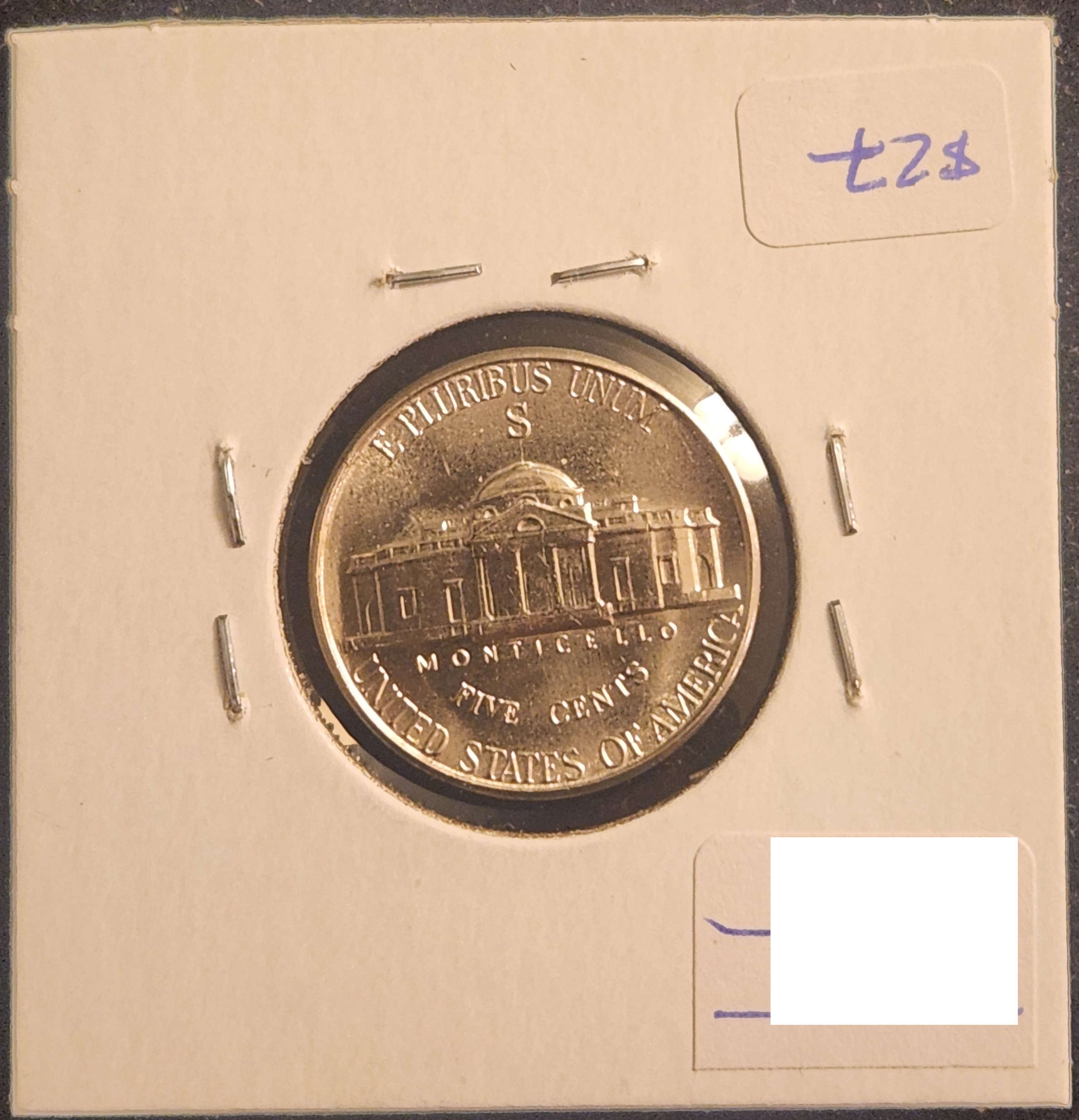 1942S Jefferson Nickel