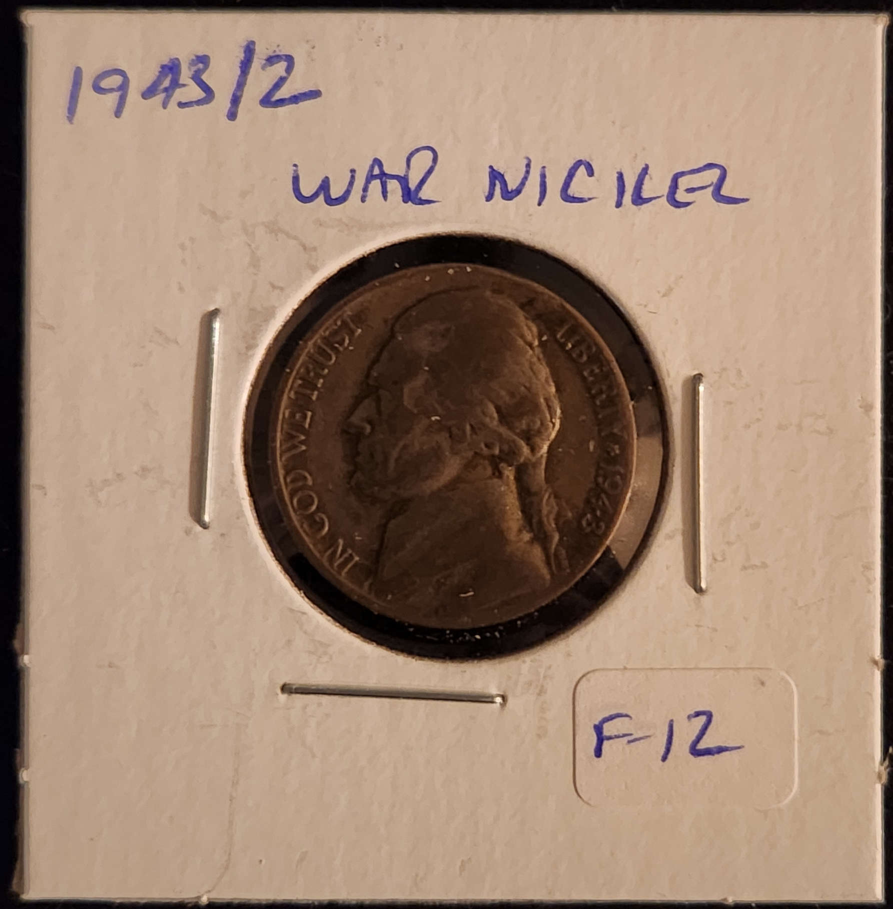 1943P Jefferson Nickel