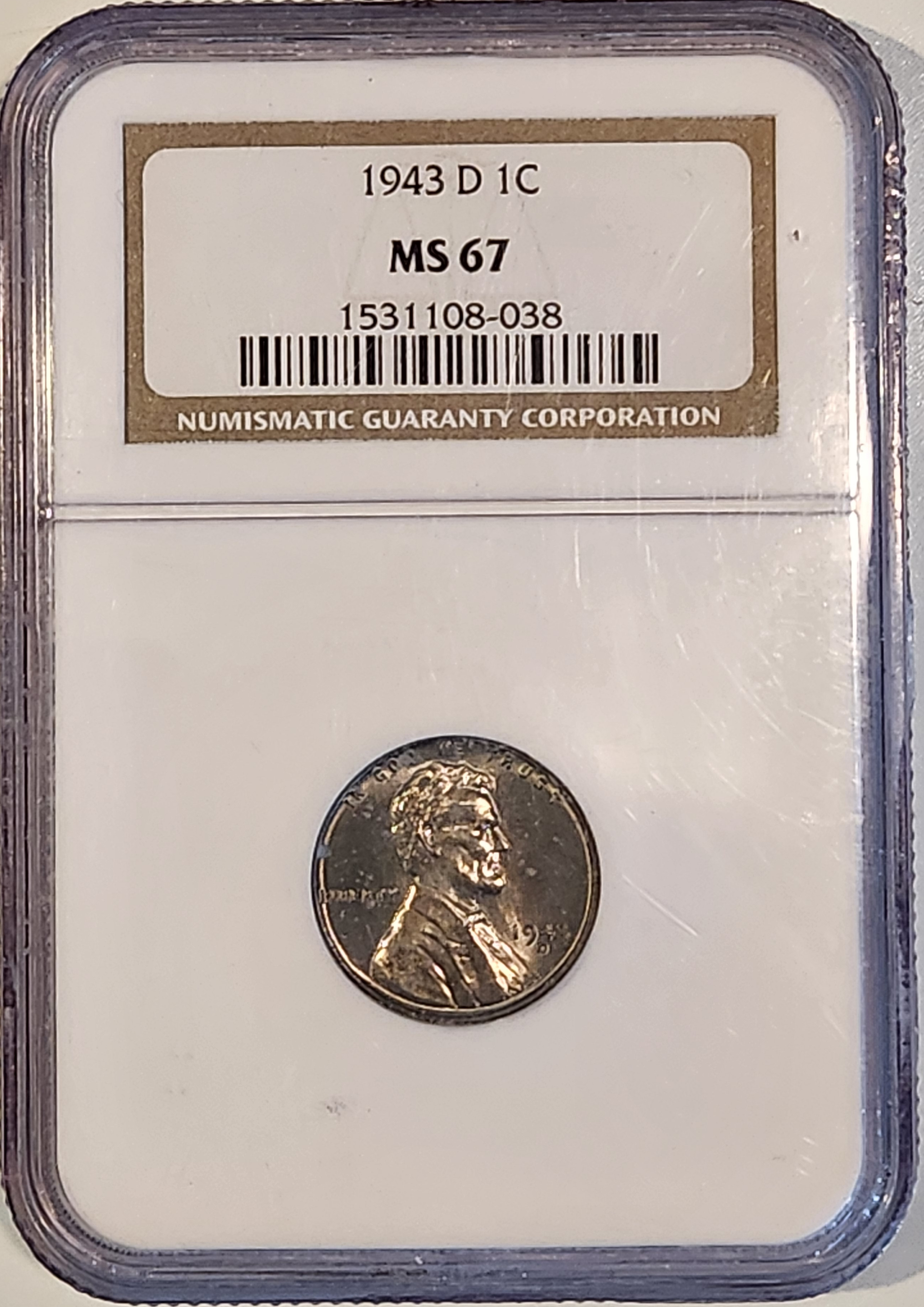 1943D Lincoln Wheat Cent