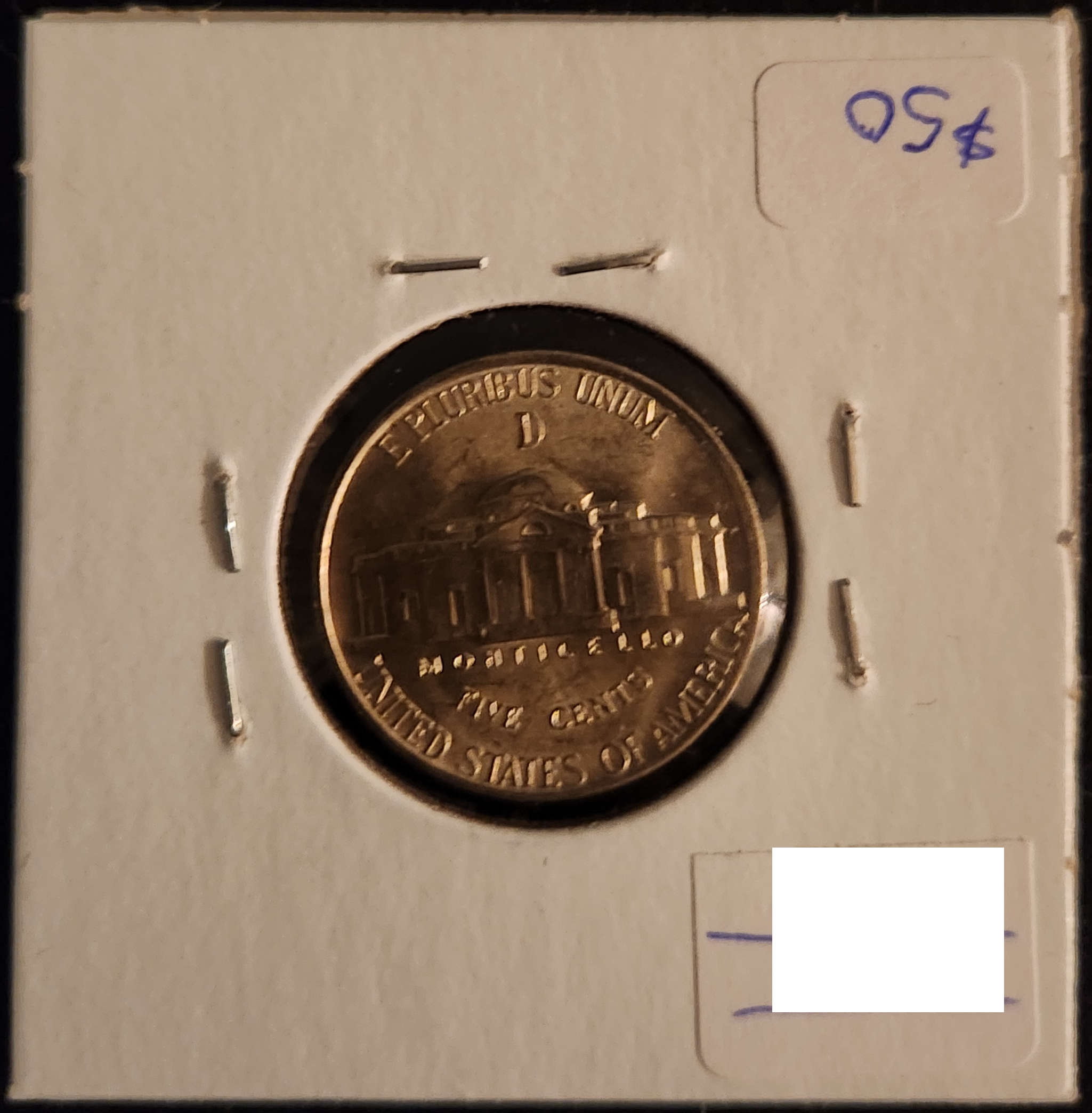 1944D Jefferson Nickel