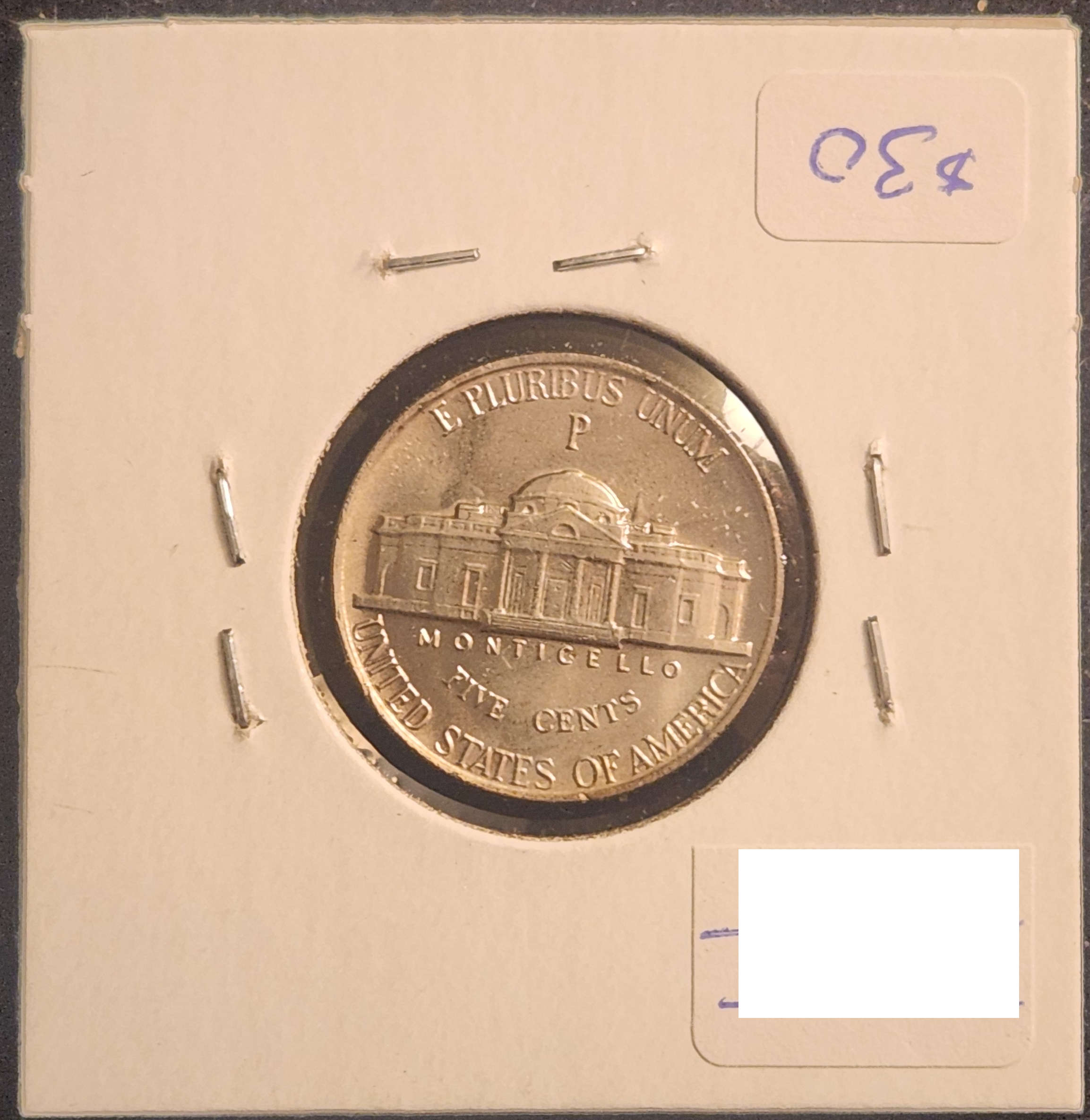 1944P Jefferson Nickel