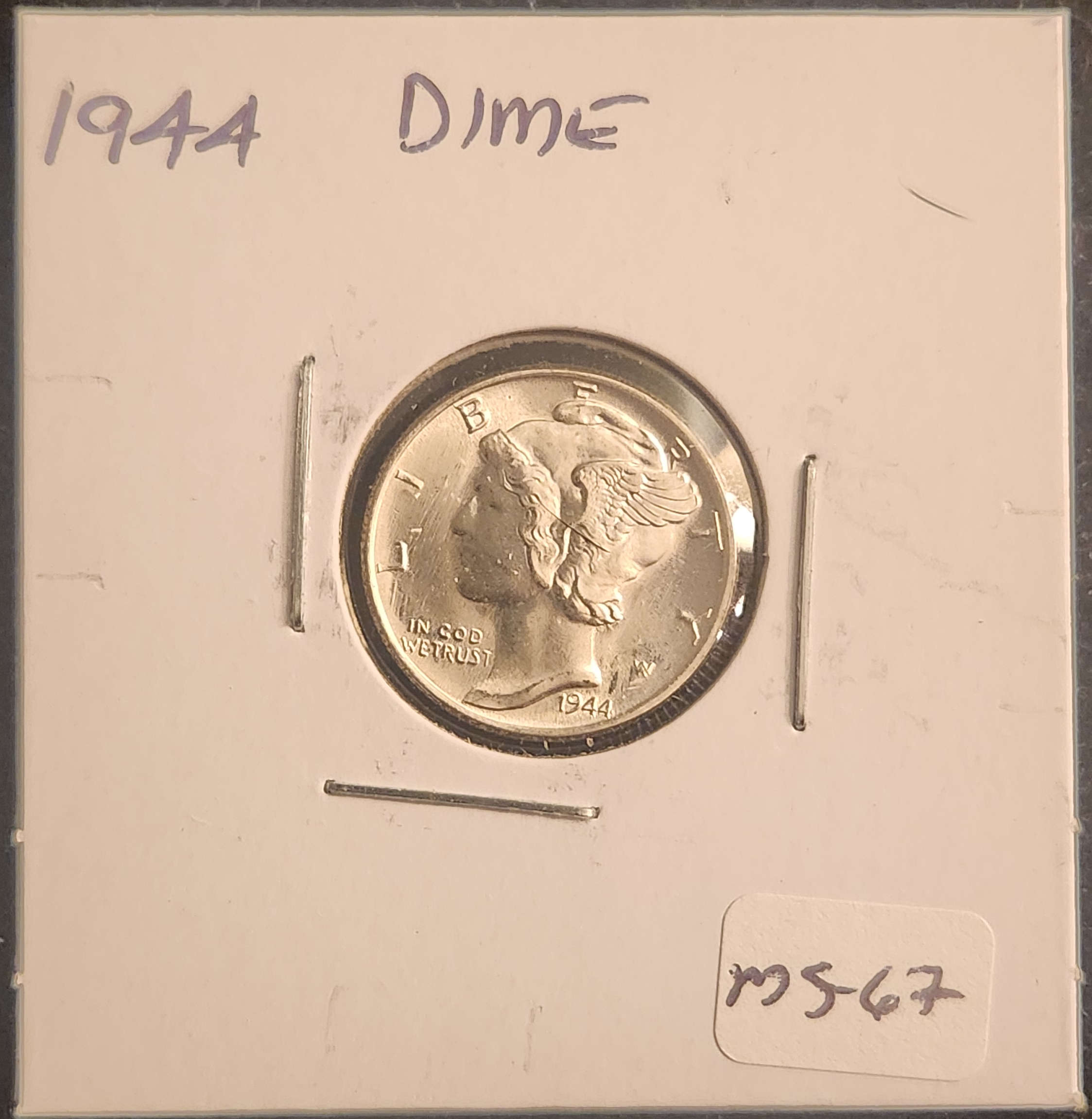 1944 Mercury Dime