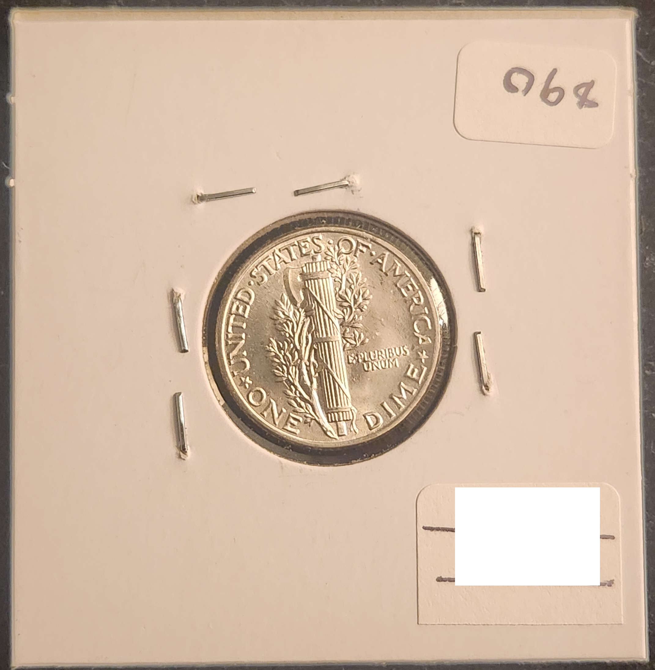 1944 Mercury Dime