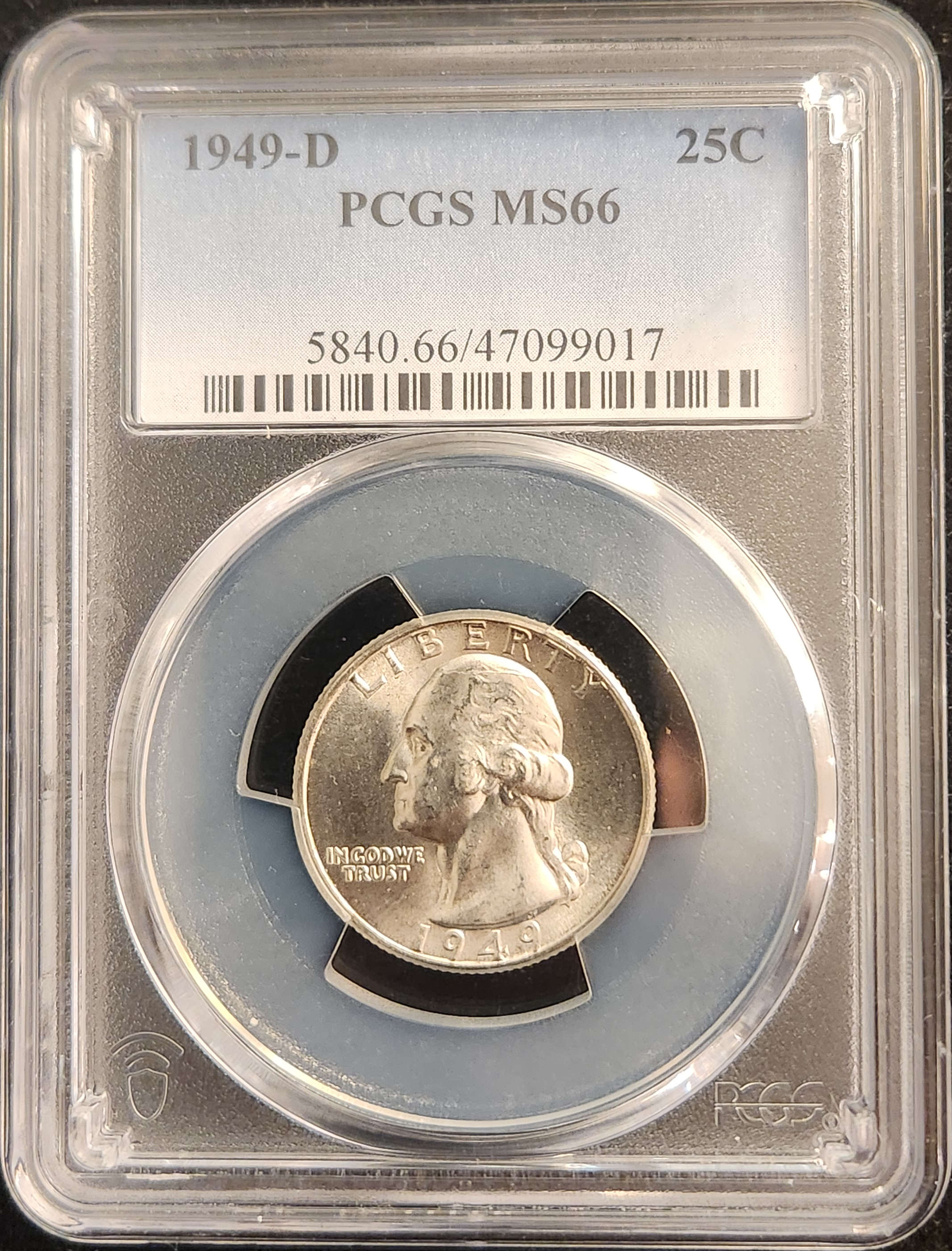 1949D Washington - Silver Quarter
