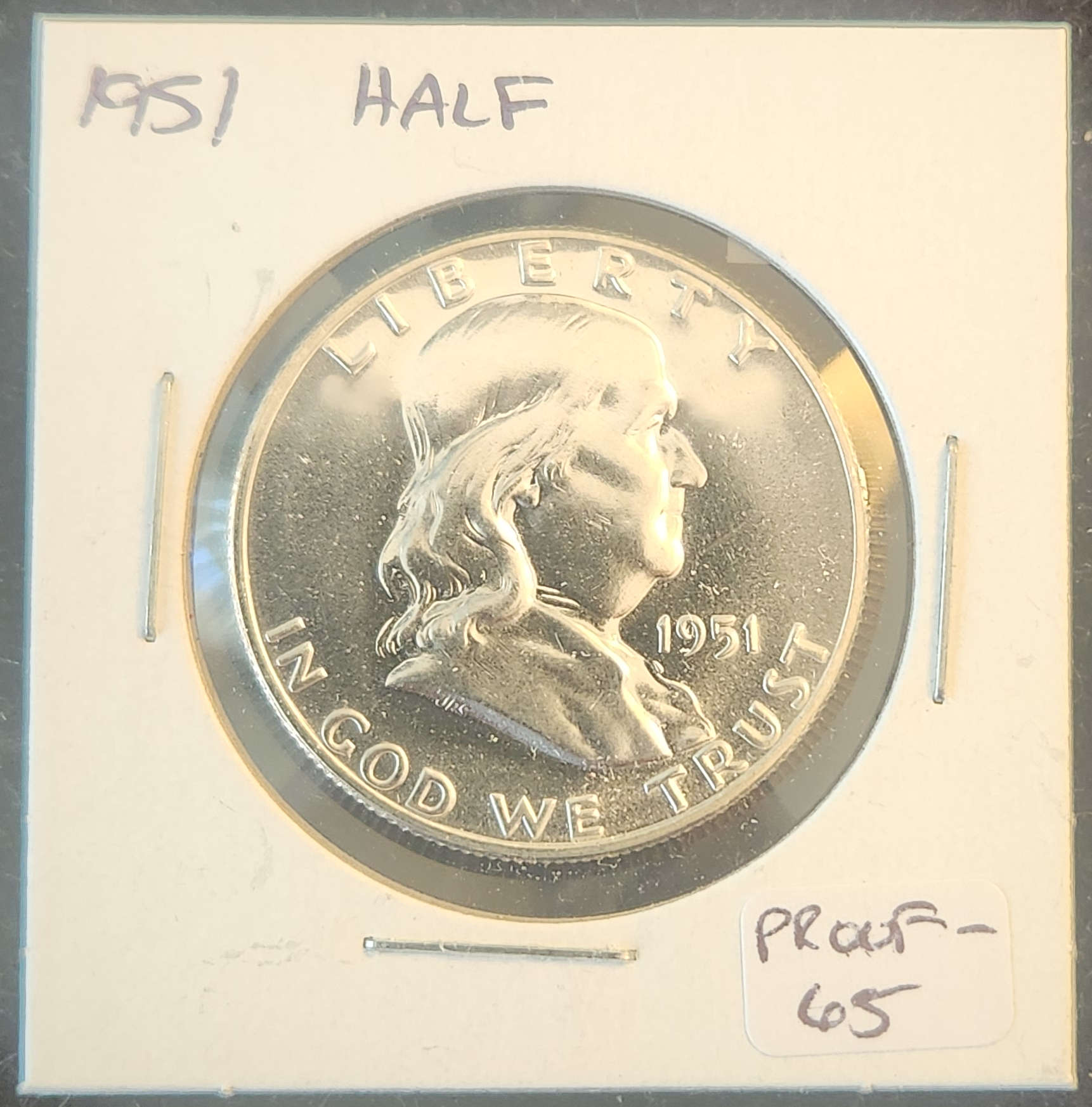 1951 Franklin Half Dollar
