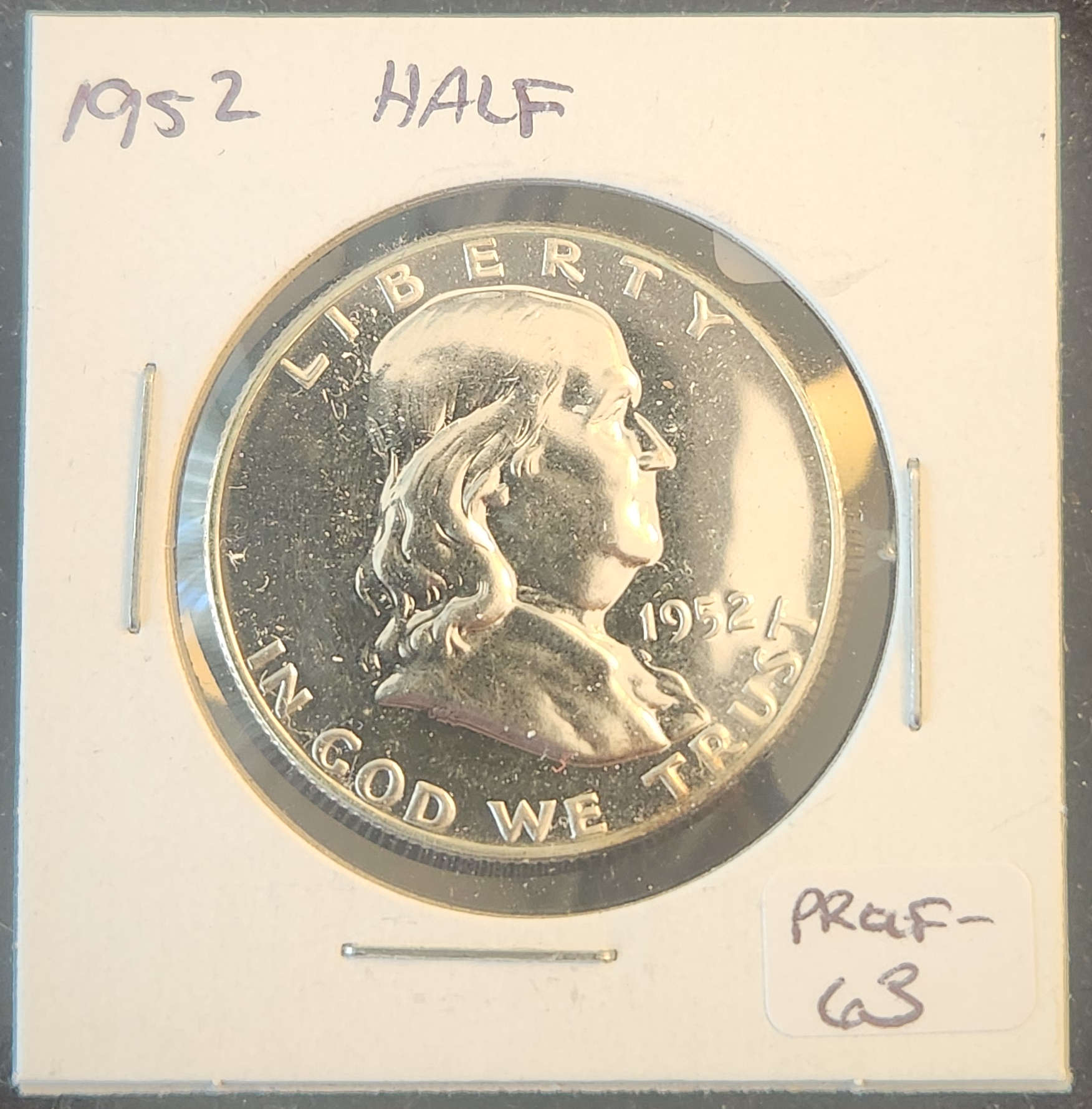 1952 Franklin Half Dollar