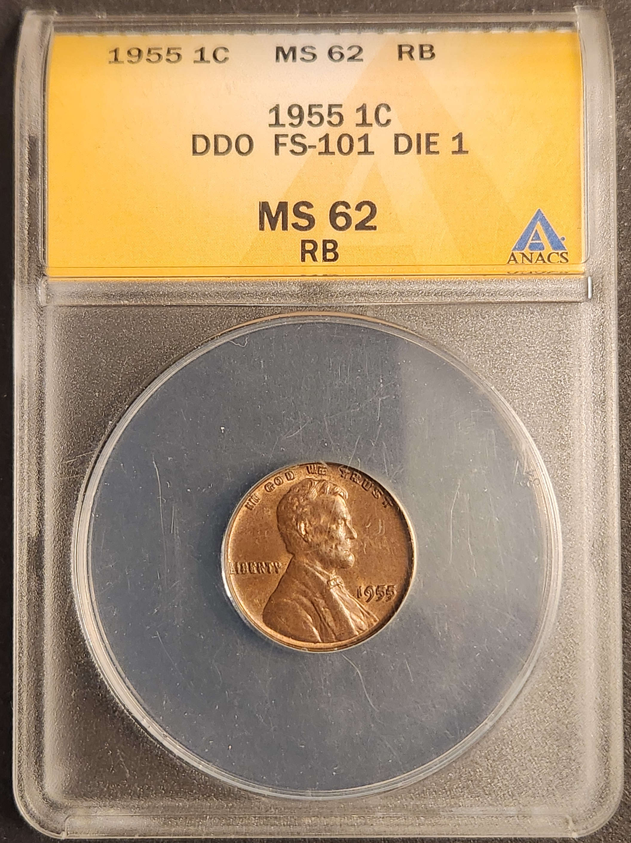 1955 Lincoln Wheat Cent