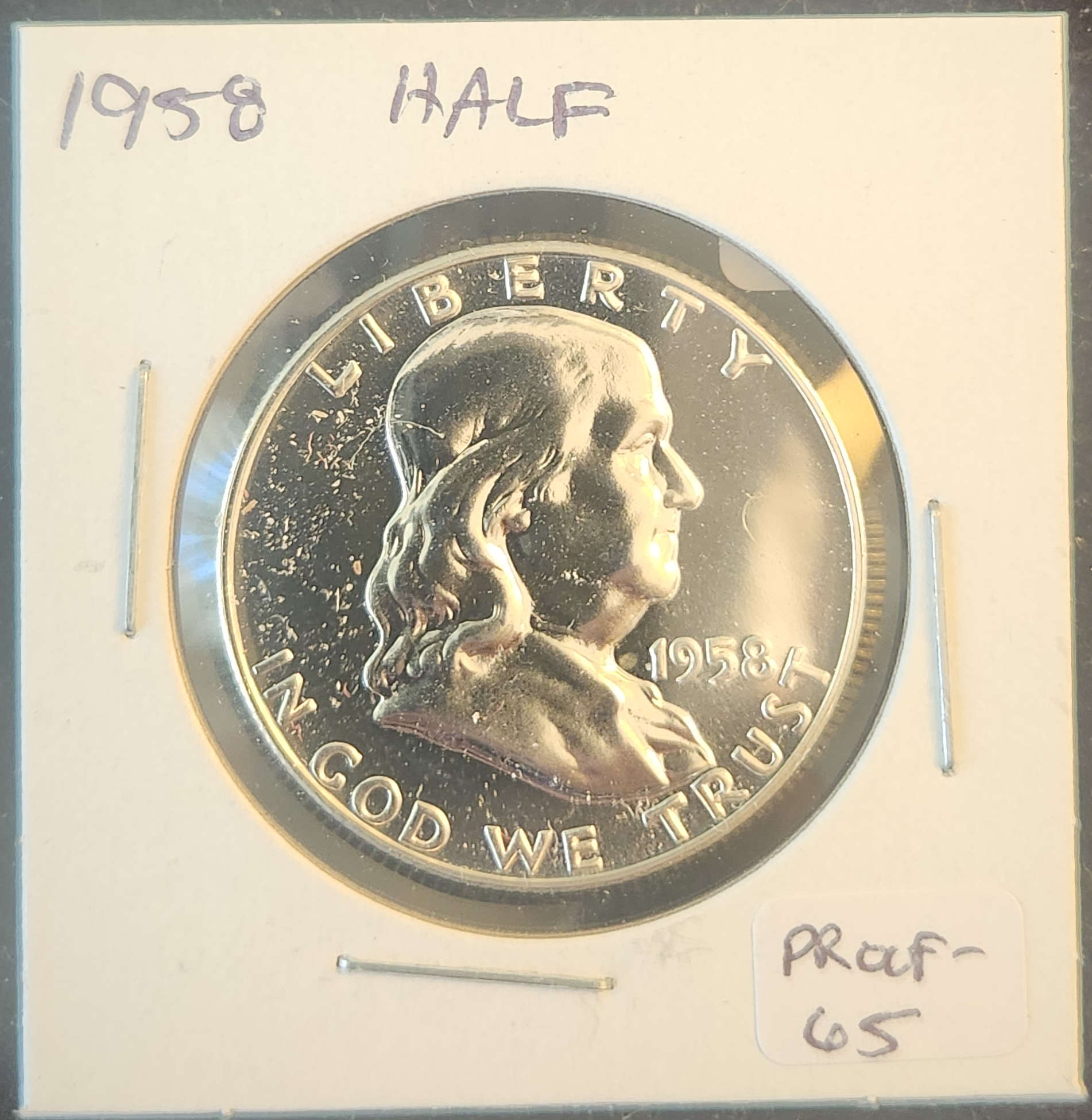 1958 Franklin Half Dollar