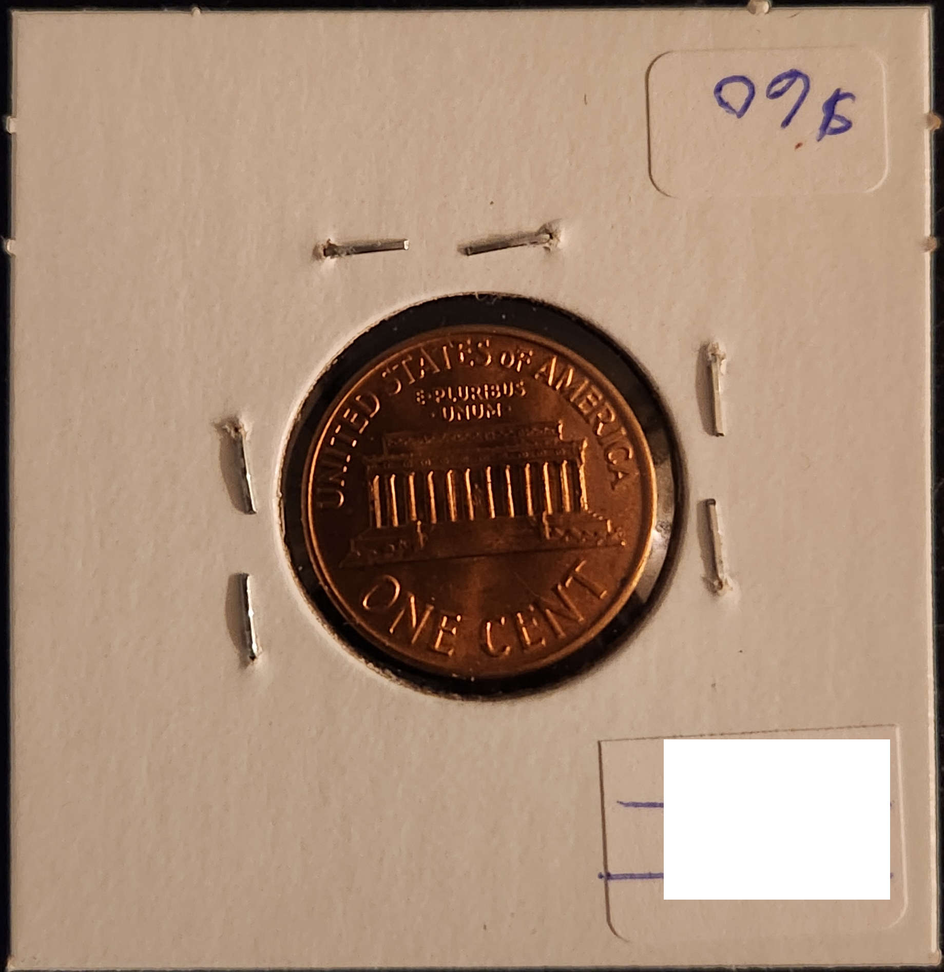 1959D Lincoln Memorial Cent