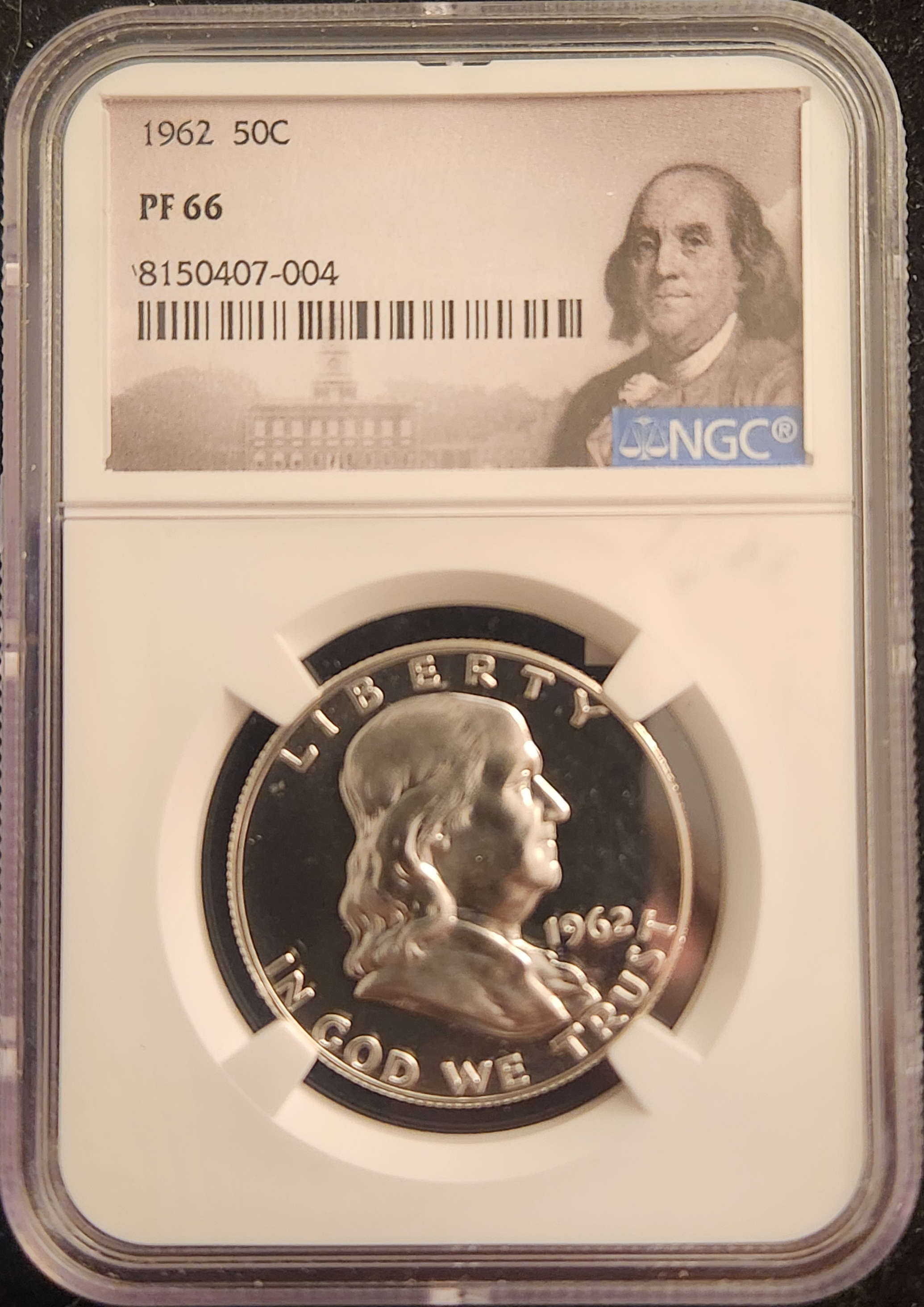 1962 Franklin Half Dollar