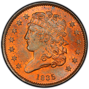 Classic Head Half Cents