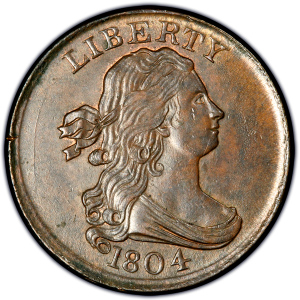 Draped Bust Half Cent