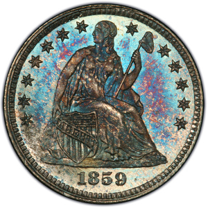 Seated Liberty Half Dime