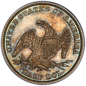 Capped Bust Half Dollar Reverse
